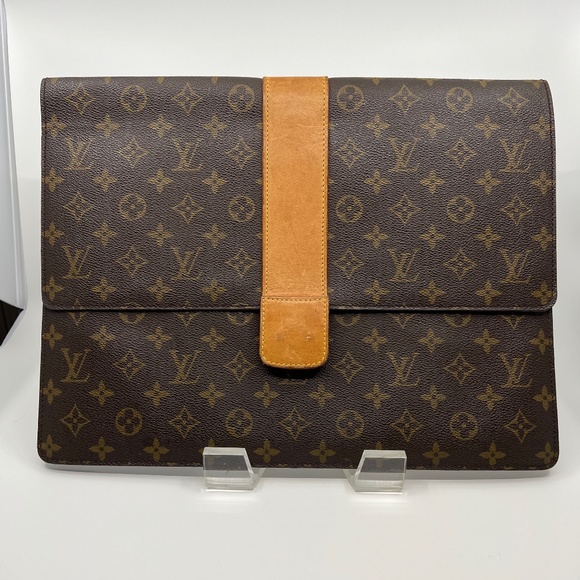 Louis Vuitton Other - Rare Vintage Louis Vuitton Monogram Lena Portfolio Clutch Circa 1982